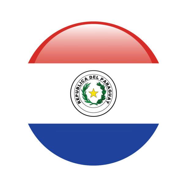 Paraguay-Flaggen-Wimpelkette – 94 M Lang, 21,6 X 14,9 Cm Fähnchen Aus 150D Polyester, Für Feste & Deko