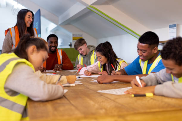 istock Volunteers and Team Leaders Talking 2150966070