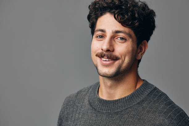 istock Background man face hipster fashion smile handsome copyspace portrait 2150975189