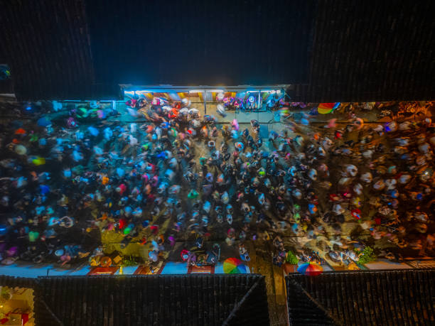 Street carnival in Brazil