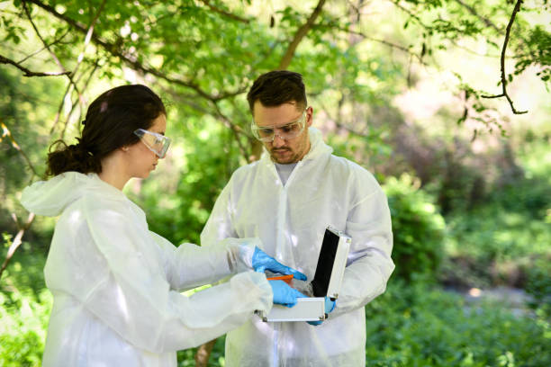 istock Suitcase With Specific Compartments Used By Science Team To Store Rare Plant Specimens 2150975946