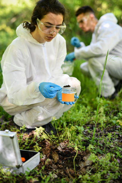 istock Fieldwork Done By Male And Female Scientists Deep In The Forest 2150976087