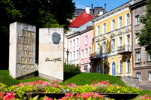 Memorial Stone to Edward Wilde, Tallinn, Estonia