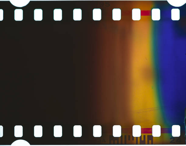 istock Colorful abstract background with grain and light leak 2150984807
