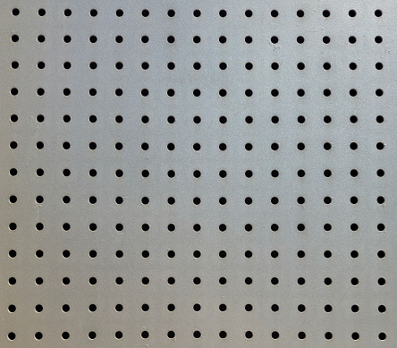painted perforated metal background