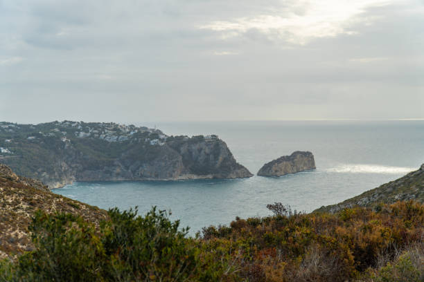 istock Awesome landscape with cliffs and sea 2150987253