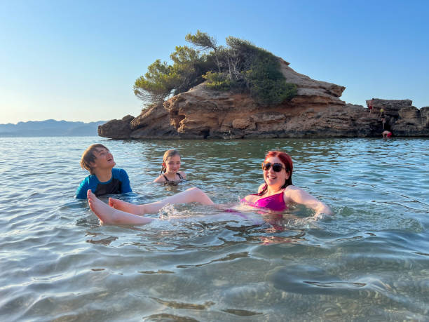 istock Swimming at S'illot Beach 2150987487