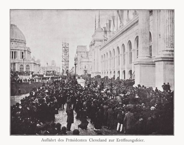 istock World's Columbian Exposition, Chicago, 1893, halftone print, published in 1893 2150997425