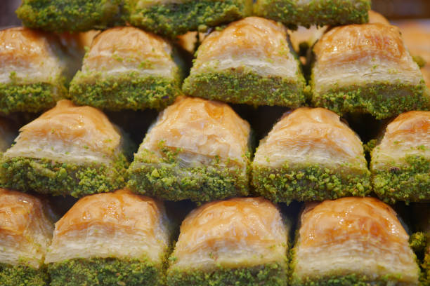 istock turkish dessert baklava selling at shop 2151002085