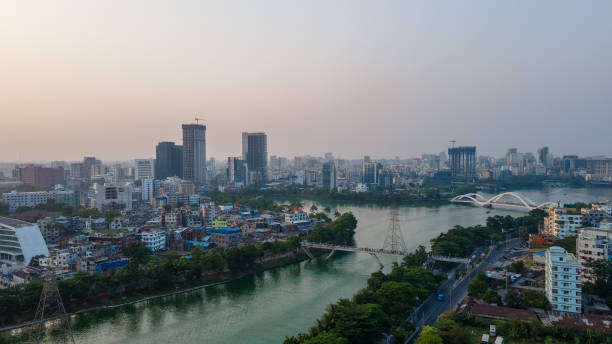 istock Arial View of Dhaka City Skyline 2151004053