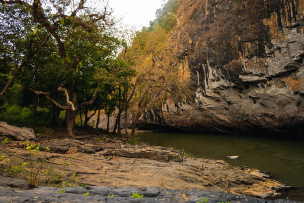 istock View of massive granite cliff at Synthery rocks, Karnataka, India. 2151004318