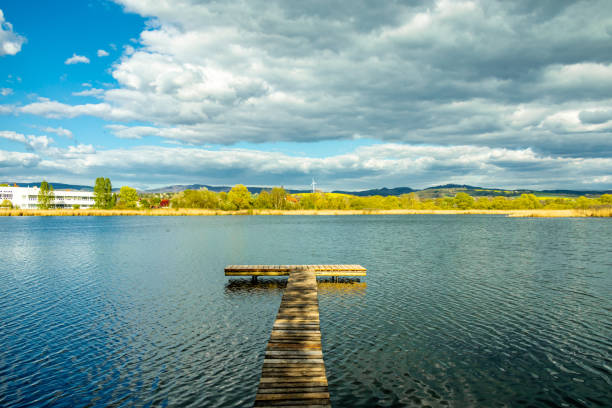Spring hike around the Breitungen lakes in fantastic sunshine - Thuringia - Germany