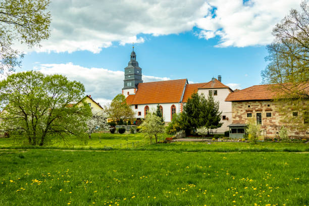 istock Spring hike around the Breitungen lakes in fantastic sunshine 2151007684