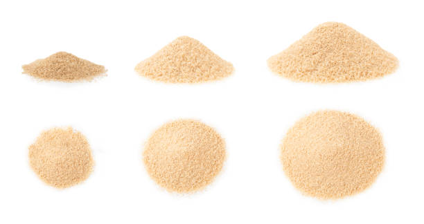 istock Cinnamon sugar on background. Homemade cinnamon sugar in a bowl on background. Brown sugar. Spice mixture for drinks and baking. Place for text. Copy space. 2151009044