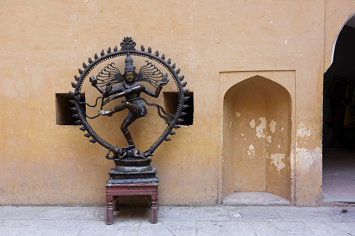 Nataraja is a depiction of the Hindu god Shiva as the cosmic ecstatic dancer