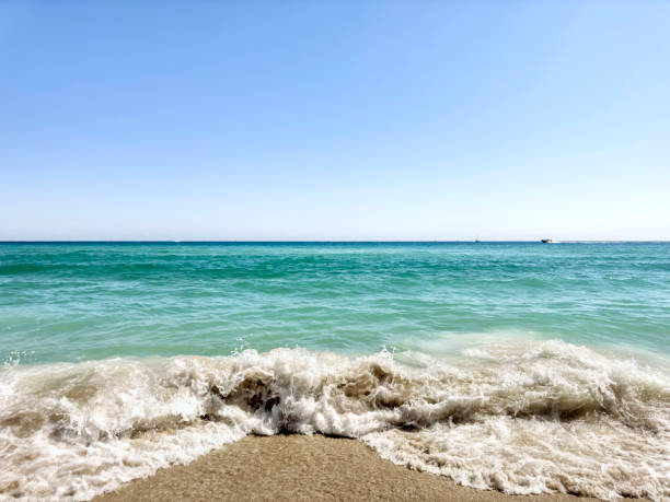 Beach in Miami, Florida, USA.