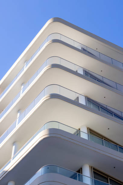 istock Brand new, modern apartment building, background with copy space 2151018367