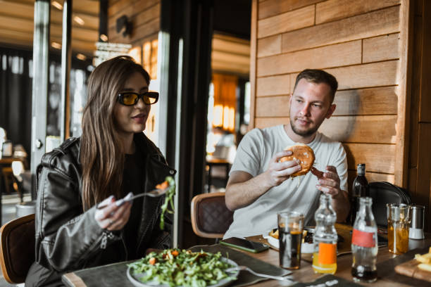 istock Dinner Time For Happy People In Restaurant 2151019301