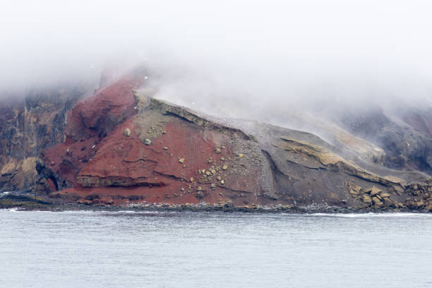 Whalers Bay is a hidden place on Deception Island, a natural caldera bay formed by a volcano.