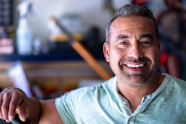 istock Handsome Mature Fit Hispanic Man 2151028451