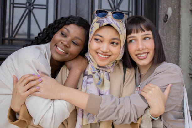 istock Happy young people spending time together outside 2151033328