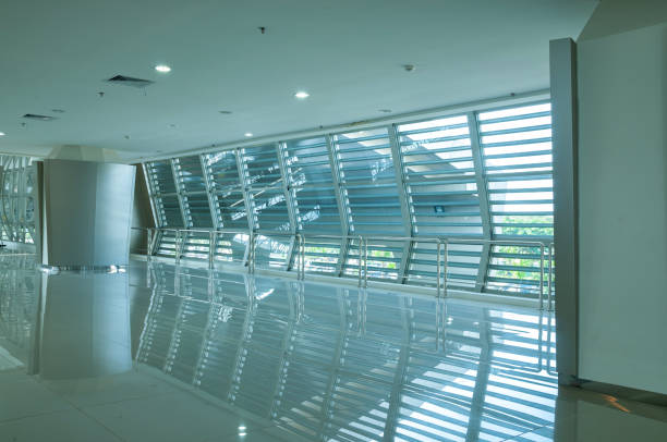 interior design of waiting room and departure and arrival hallway at international airports