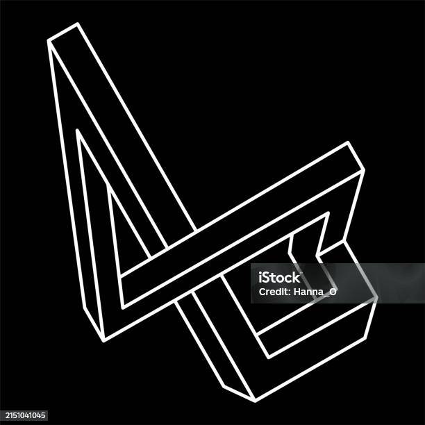 Line Geometric Object Impossible Objects Line Geometric Shapes Optical Illusion Figures Op ...