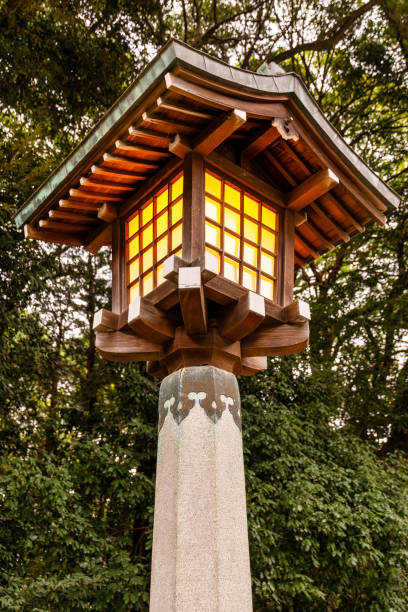 istock Traditional Japanese Wood Lantern 2151043441