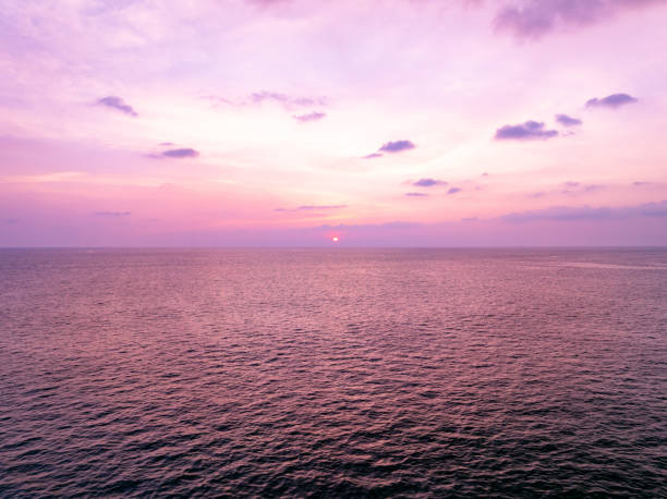 istock Beautiful sea sunset or sunrise landscape background 2151044222