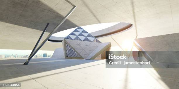 Modern Designs Rays Modern Architectural Design With Sun Rays Stock Photo - Download Image ...
