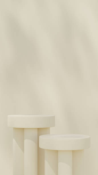 istock 3d background products minimal podium scene podium products display background 2151051933