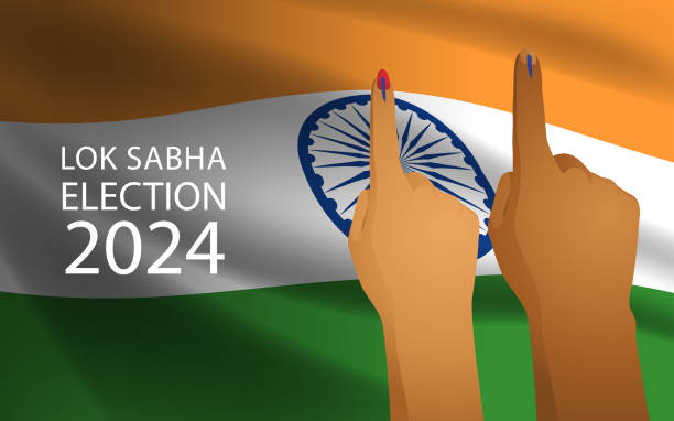 istock Flag India General Election Lok Sabha Fingers 2151053129