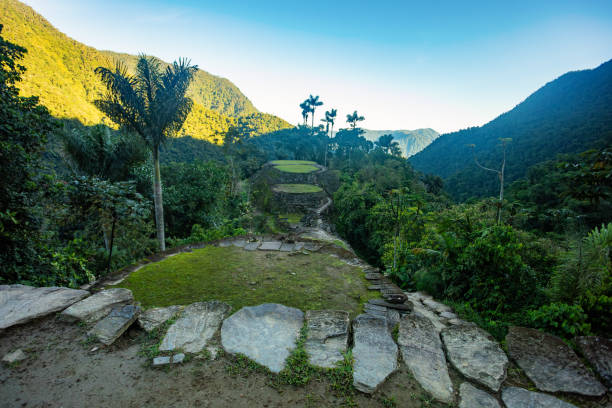 istock Ciudad Perdida, ancient ruins in Sierra Nevada mountains. Santa Marta, Colombia wilderness 2151058960