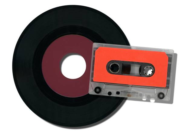 istock vinyl record and tape cassette 2151063573