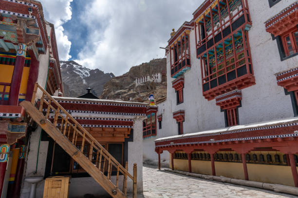 istock Large, historic Buddhist monastery in northern India 2151066378