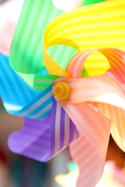 istock Colorful pinwheel close up 2151066580