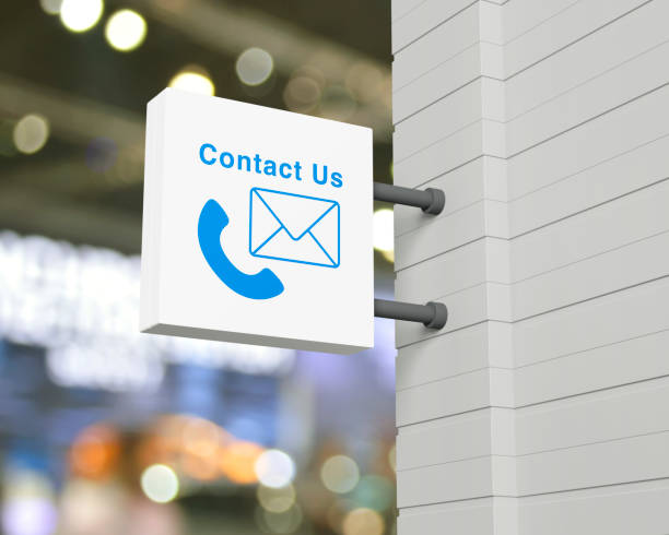 istock Business contact us and customer service concept, 3D rendering 2151066893