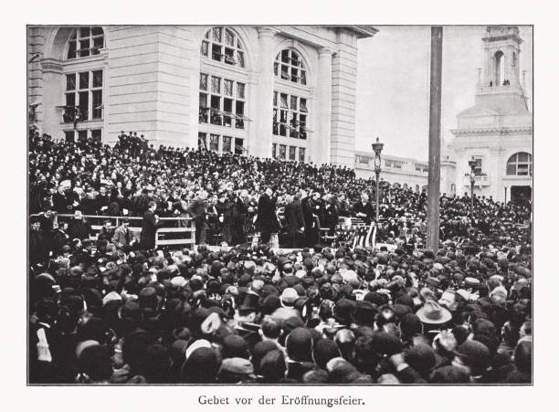 istock World's Columbian Exposition, Chicago, 1893, halftone print, published in 1893 2151068367