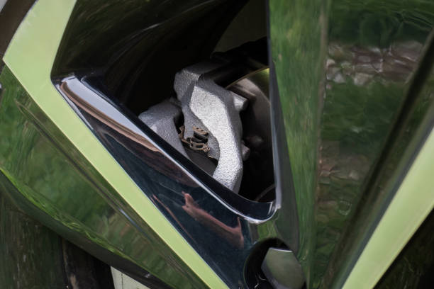 istock Close-up of a car wheel. 2151070615