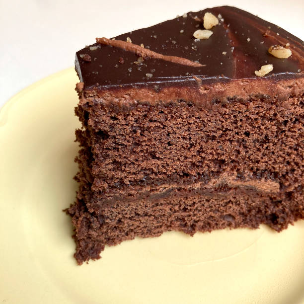 istock Slice of chocolate cake 2151076316