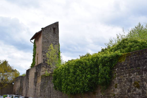 istock city walls tower with ivy 2151080497