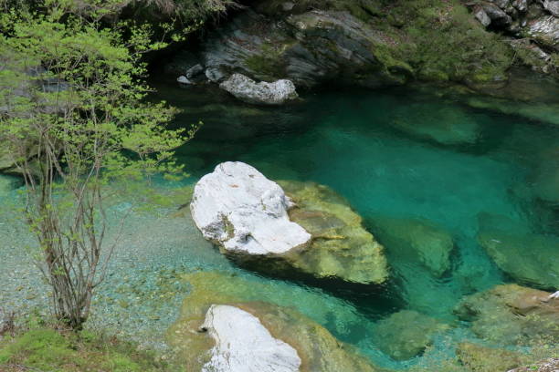 istock Setogawa Valley, Emerald Pond, Season of fresh greenery (Tosa Town, Kochi Prefecture) 2151082447