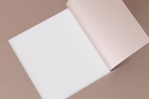 istock Minimalistic, abstract background, bended paper. Copy space for message, text. Beige, nude colors. Curved, rolled paper backdrop. Perfect for clean, modern design projects. 3D render. 2151084318