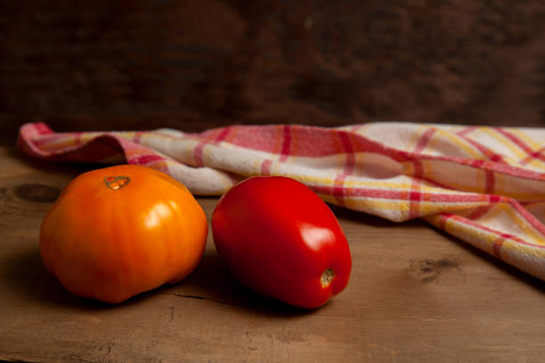 Tomato isolated on white background. close-up, front view, top view,