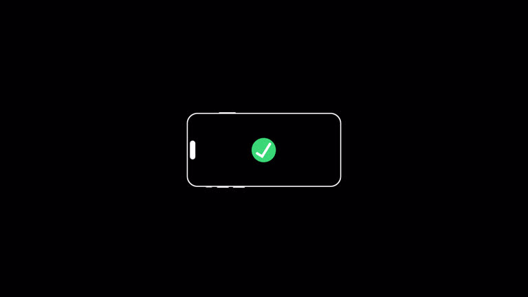 3D animation of Rotate Your Phone to landscape. Phone rotation animation. Actions to smartphone rotation from vertical to horizontal. Animation with arrow in black background.