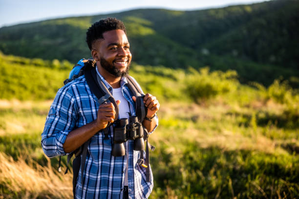 istock Man  hiking in nature 2151085696