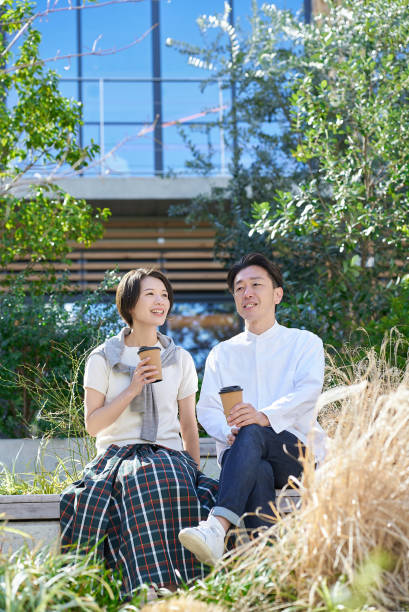 istock Man and woman talking intimately 2151092674