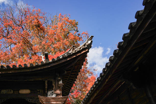 istock Ancient Chinese village on the hillside 2151093615