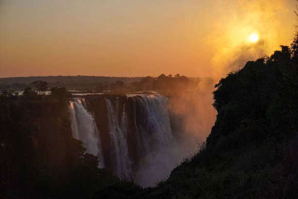 istock Victoria Falls in the sunrise, Zimbabwe 2151095942