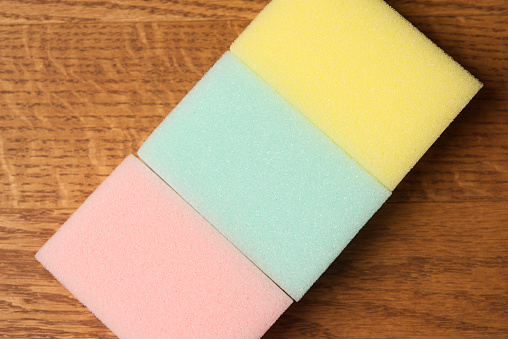 Colorful sponges.